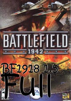 Box art for BF1918 1.5 Full