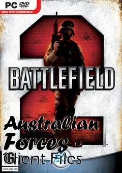 Box art for Australian Forces - Client Files