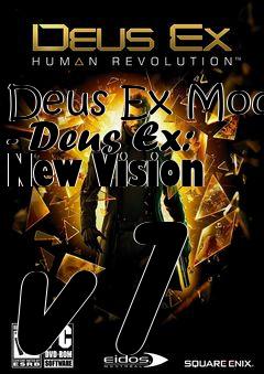 Box art for Deus Ex Mod - Deus Ex: New Vision v1