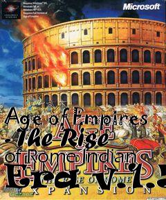 Box art for Age of Empires - The Rise of Rome Indian Era v.1.5