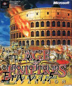 Box art for Age of Empires - The Rise of Rome Indian Era v.1.5