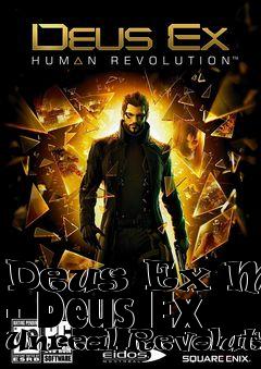 Box art for Deus Ex Mod - Deus Ex Unreal Revolution