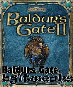 Box art for Baldurs Gate bg1tweaks-v4