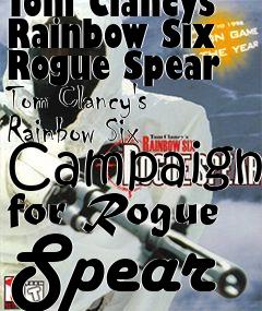 Box art for Tom Clancys Rainbow Six Rogue Spear Tom Clancy