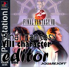 Box art for Final Fantasy VIII character editor