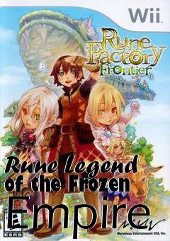 Box art for Rune Legend of the Frozen Empire