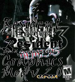 Box art for Resident Evil 3: Nemesis Resident Evil 3 Environmental Graphics Mod v.2.0