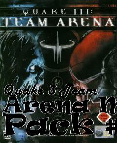 Box art for Quake 3 Team Arena Map Pack #1