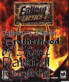 Box art for Fallout Tactics: Brotherhood of Steel Darkfall (english)