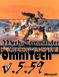 Box art for Mech Commander 2 Mechcommander OmniTech v.5.59