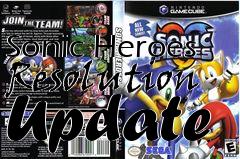 Box art for Sonic Heroes Resolution Update