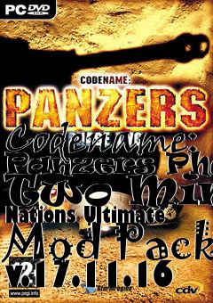 Box art for Codename: Panzers Phase Two Minor Nations Ultimate Mod Pack v.17.11.16