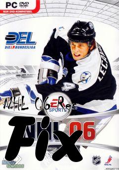 Box art for NHL 06 Res Fix