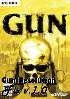 Box art for Gun Resolution Fix v.1.0