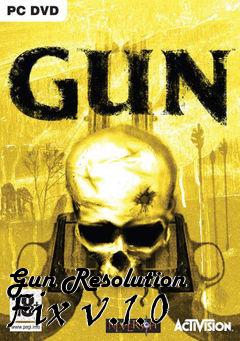 Box art for Gun Resolution Fix v.1.0