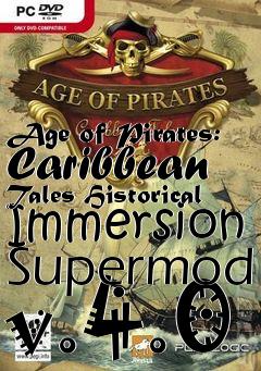 Box art for Age of Pirates: Caribbean Tales Historical Immersion Supermod v.4.0