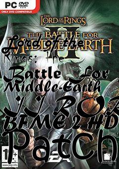 Box art for Lord of the Rings: The Battle For Middle-Earth II ROR