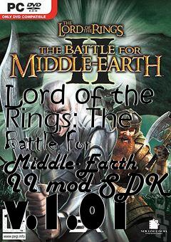 Box art for Lord of the Rings: The Battle For Middle-Earth II mod SDK v.1.01