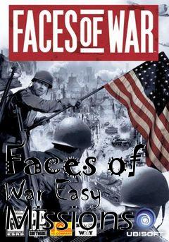 Box art for Faces of War Easy Missions