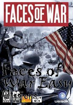 Box art for Faces of War Easy Missions