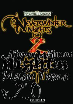 Box art for NeverWinter Nights 2 Mage Tome v.2.0