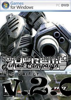 Box art for Supreme Commander Timed Campaign Mod Version v.2.0