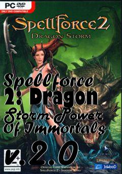 Box art for Spellforce 2: Dragon Storm Power Of Immortals v.2.0