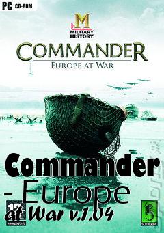 Box art for Commander - Europe at War v.1.04