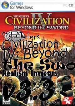Box art for Sid Meiers Civilization IV: Beyond the Sword Realism Invictus v3.3
