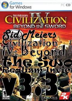 Box art for Sid Meiers Civilization IV: Beyond the Sword Realism Invictus v3.3