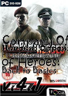 Box art for Company Of Heroes: Opposing Fronts Company of Heroes: Back to Basics v.4.1