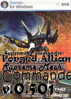 Box art for Supreme Commander: Forged Alliance Supreme Mech Commander v.0.501