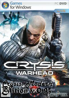 Box art for Crysis: Modern Edition v.0.93