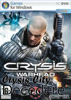 Box art for Crysis City Decedere