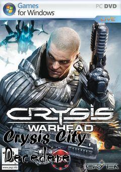 Box art for Crysis City Decedere