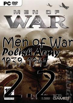 Box art for Men of War Polish Army 1939-1945 2.2