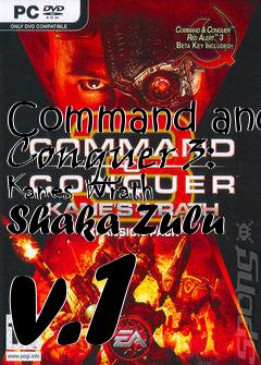 Box art for Command and Conquer 3: Kanes Wrath Shaka Zulu v.1