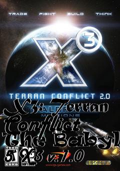 Box art for X3: Terran Conflict The Babylon 5 X3 v.1.0
