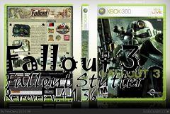 Box art for Fallout 3 Fallout Stutter Remover v.4.1.36