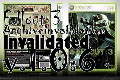 Box art for Fallout 3 ArchiveInvalidation Invalidated v.1.0.6