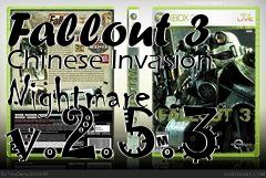 Box art for Fallout 3 Chinese Invasion Nightmare v.2.5.3