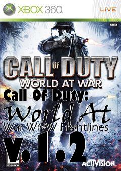 Box art for Call Of Duty: World At War W@W Frontlines v.1.2