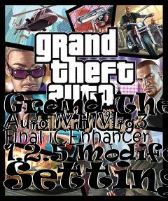 Box art for Grand Theft Auto IV H1Vltg3 Final iCEnhancer 1.2.5 Modifed Settings