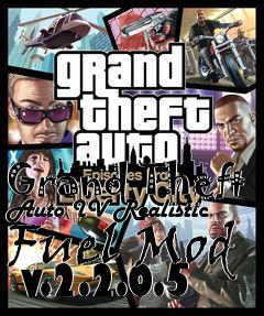 Box art for Grand Theft Auto IV Realistic Fuel Mod  v.2.2.0.5