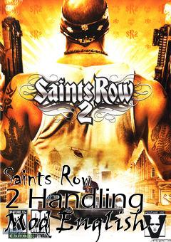 Box art for Saints Row 2 Handling Mod English