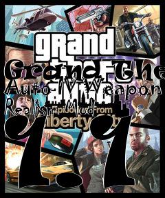 Box art for Grand Theft Auto IV Weapon Realism Mod 1.1