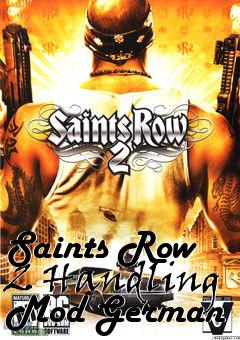 Box art for Saints Row 2 Handling Mod German