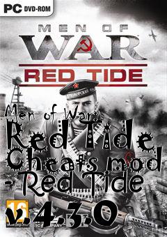 Box art for Men of War: Red Tide Cheats mod - Red Tide v.4.3.0