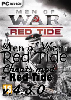 Box art for Men of War: Red Tide Cheats mod - Red Tide v.4.3.0