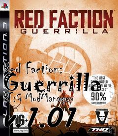 Box art for Red Faction: Guerrilla RF:G ModManager v.1.01